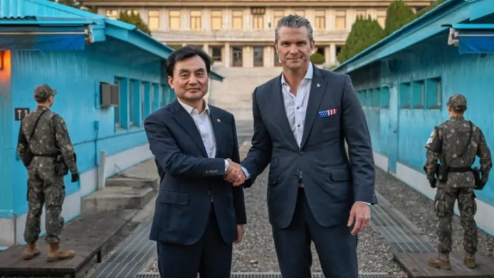 Bộ trưởng Chiến tranh Mỹ thăm khu vực đình chiến